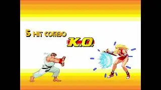 SNK vs Capcom EX Ikemen   Ryu Arcade Playhrough