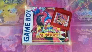 Pok&eacute;mon Scarlet.... FOR GAME BOY?!?