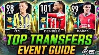 TOP TRANSFERS EVENT IS HERE!! | F2P GUIDE AND CALCULATION | FIFA MOBILE 21