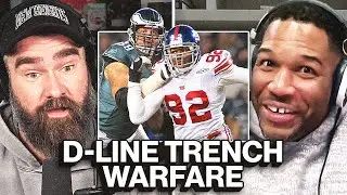 Michael Strahan on Seahawks DE Leonard Williams play and Greg Olsen’s Welcome to The NFL Moment.
