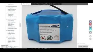 Samsung Battery - Hoverboard Battery Replacement - Best Deal Online