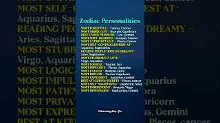 Zodiac Signs Personality Find Out? | Zodiac Explain #zodiac #zodiacsigns #astrology #horoscope