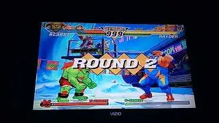 Capcom VS SNK 2 (PlayStation 2) - Team Blanka VS. Team Haohmaru (Ratio Match)