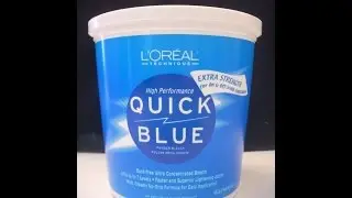 Loreal quick blue bleach review.