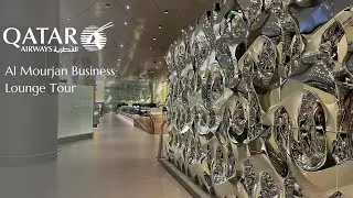 Worlds BEST Business Class Lounge? | Qatar Airways, Doha 🇶🇦
