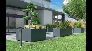 FMT Metallbau Plantbox 3D Renderings by Netframe Studios