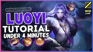 4-Minute Luo Yi Tutorial in MID Lane (MLBB S34)