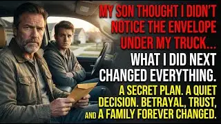 My Son Hid an Envelope, The Truth I Found Changed Everything | Family Betrayal Story