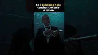 Bald hero to the rescue