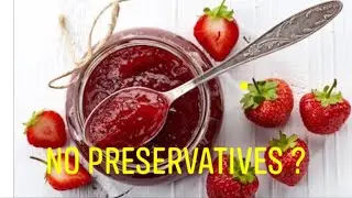 How to make strawberry jam without preservatives