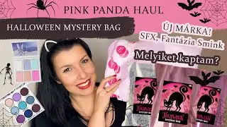 PINK PANDA SMINK HAUL - &Uacute;J M&Aacute;RKA, HALLOWEEN SFX &Uacute;JDONS&Aacute;GOK, MYSTERY BAG