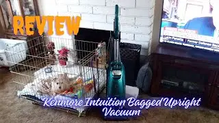 Kenmore Intuition Bagged Upright Vacuum Review | Powerful Lift-Up Carpet & Pet Hair Cleaner! 🧹🐾