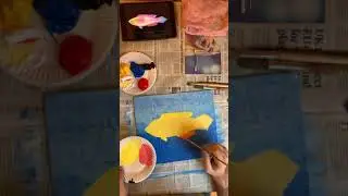 Tropical fish painting