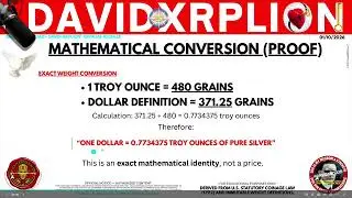 DavidXRPLion: SILVER (BOOM) PART 2 - Math Genius PROOF's It's PRICE Must Watch Trump News