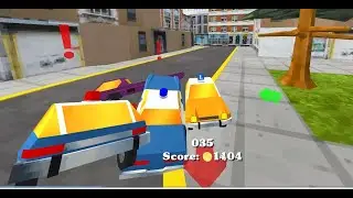Police chase robber car - blacktop police chase gameplay