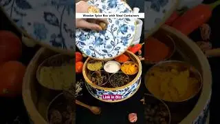 Traditional Spice Box 🌿 + Modern Egg Tray 🥚 | Kitchen Must-Haves #shorts