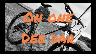 On one Dee dar MTB the Sheffield steel hardtail
