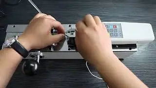 Edburg HPH push-pull force gauge manual horizontal test