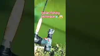 Indian fishing technique 😱🦈 #shotrs #ami2 #indianfishing #fishingtips #ninjafishing #fishingtips