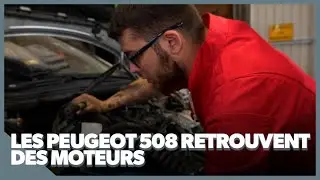 Remontage des moteurs des Peugeot 508 !