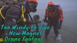 Road trip to Marstrand, too windy to dive! + Drone footage of Gothenburg