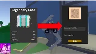 OPENING A LEGENDARY CASE IN STRUCID! || Roblox