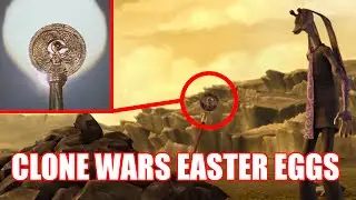 ALL Star Wars: The Clone Wars EASTER EGGS - Season 1