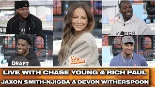 Rich Paul, Chase Young, Jaxon Smith-Njigba & Devon Witherspoon Join Up & Adams at 2023 NFL Draft