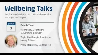 EIC Wellbeing Talk January 2026: Money Matters