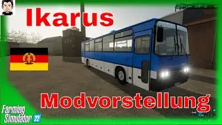 LS22 DDR Mods Ikarus 250 Bus