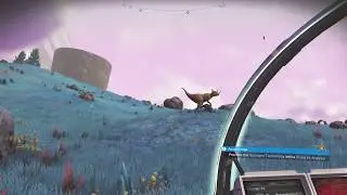 No Man's Sky NEXT: predator killing animal and feeding off it