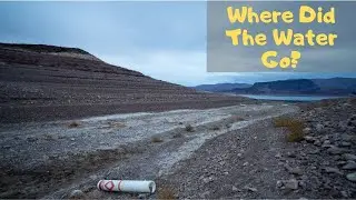 No Water In Boulder Harbor At Lake Mead! (How Much Lower Will Lake Mead Get?)