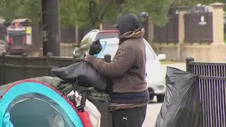 Portage Park neighbors rally around homeless man after CDOT removes bus shelter where he lived