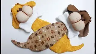 Passo a Passo Cachorrinho marca paginas