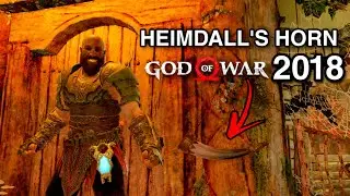 HEIMDALL'S HORN IN GOD OF WAR 2018 | GOD OF WAR