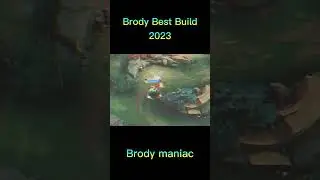 Maniac! Brody Full Damage Build Is Insane!(Damage Hack)😱