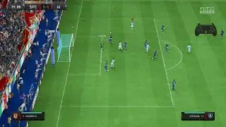 FIFA 23 WC Vieira incredible corner tactics