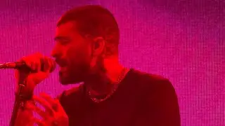 ZAYN singing new single 