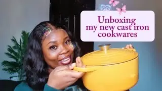 Cast Iron Cookwares | Unboxing & First thoughts 