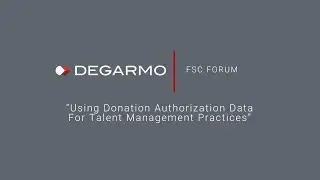 Using Donation Authorization Data in Talent Management Practices