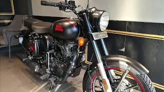 BS6 Royal Enfield Classic 350 Stealth Black | Dual Channel ABS | 40.8 kmpl Mileage | Fuel injection