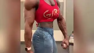 IFBB Pro Margie V. Marvelous Flexing