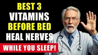 Over 60? Top 3 Bedtime Vitamins for Stronger Legs | Senior Health Tips