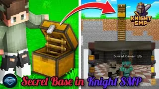Secret base in Knight SMP with friend