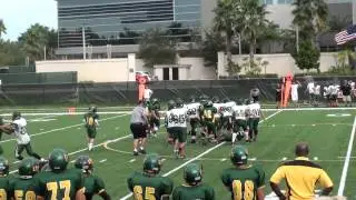 Marco Wilson fumble return for TD - University School - Ft. Lauderdale, FL