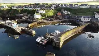 St Abbs by air via Coldingham Bay 2018