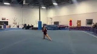 Level 4 floor routine. Not to shabby. Score: 9.125