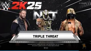 WWE2K25- Shawn Spears🦽 vs  Axiom🩻 vs Josh Briggs 🤠
