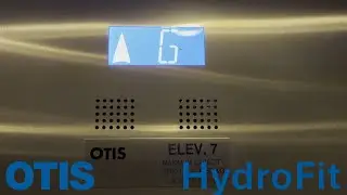 High Pitched Beep! OTIS HydroFit Hydraulic Elevator - Reston Station Plaza &bull; Reston, VA