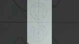 How to draw S #ceiling #shortdrawingideas #papercraft #الجبسون #الدیکورات